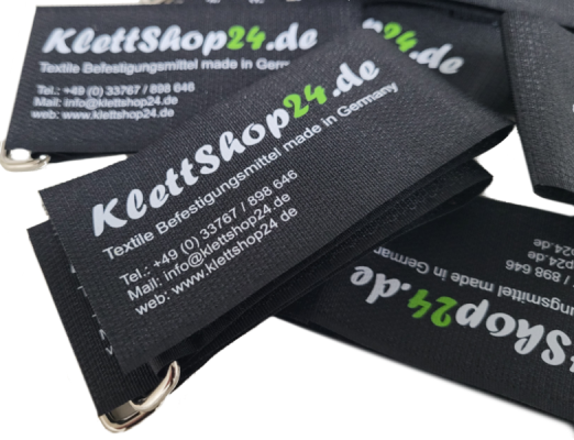 Klett-Kabelbinder mit Logodruck: So bereiten Sie Ihre Bestellung vor - Klett-Kabelbinder mit Logodruck: Bestellung planen