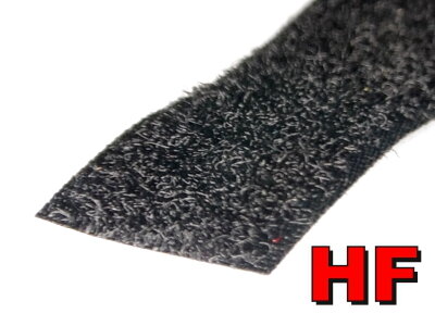 25m Hakenband HF (hitzeaktivierbar) 20mm | schwarz