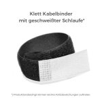 Klett Kabelbinder mit Schlaufe 20 x 300mm | WEIß