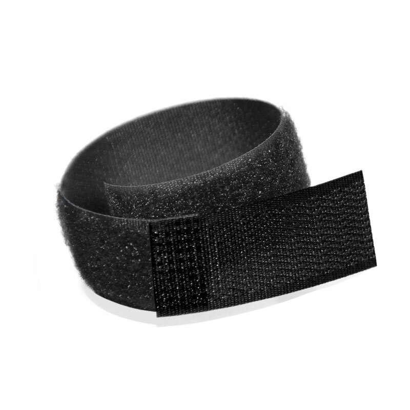 10x Kabelklett M Öse 300 X 25 Mm Schwarz Kabel Klettband Kabelbinder Klettbänder