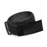 Klett Kabelbinder mit Kunststofföse gleiche Seite | 20mm x 200mm SCHWARZ