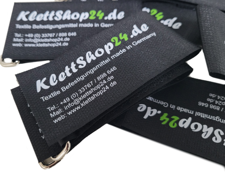 Klett Kabelbinder mit LOGODRUCK