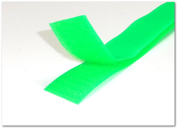 Klettband Farbig Flauschband 30mm NEON GRÜN
