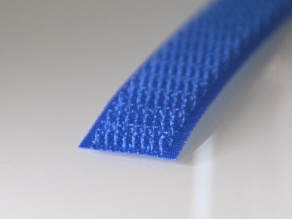 Klettband Farbig Hakenband 38mm BLAU