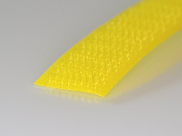 Klettband Farbig Hakenband 38mm GELB
