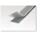 Klettband Farbig Hakenband 38mm GRAU