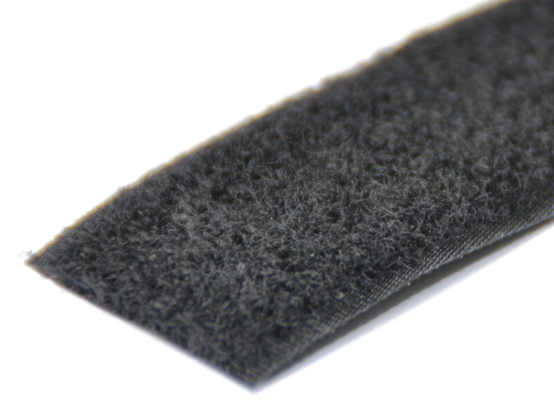 KLEBESHOP24 Klettpunkte 80 Mm - Extra Groß, Selbstklebend, Schwarz